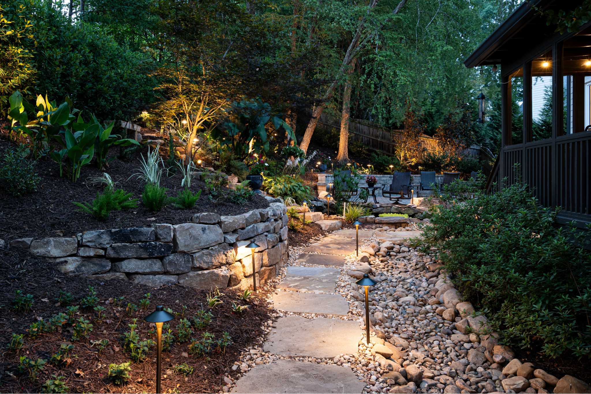 Stepping Stones Installation